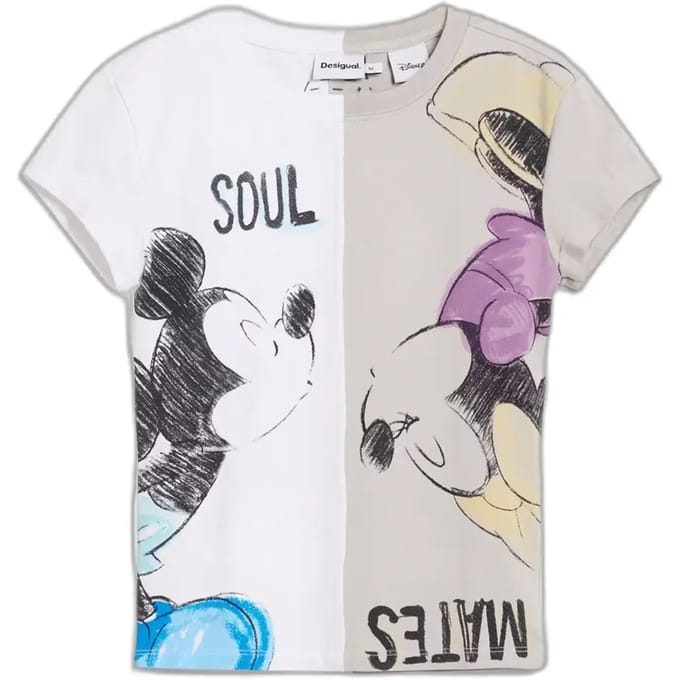 Dames-T-shirt Desigual Mickey