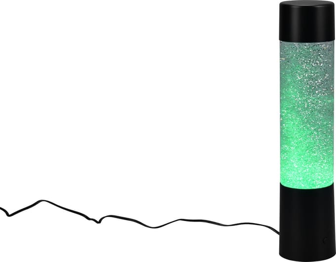 REALITY Tafellamp Glitter incl, 1x Led SMD 3000K Ã˜:7,5cm H:34cm
