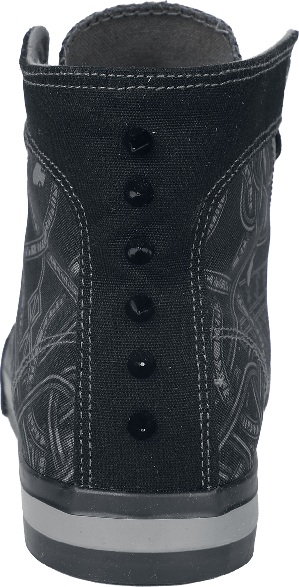 Black Premium by EMP Sneakers - Celtic Snake Canvas Sneaker - EU37 tot EU47 - zwart