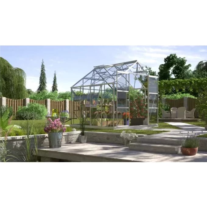Vitavia Kweekkas Jupiter 6700 - Veiligheidsglas 3mm - Aluminium - 257x258x248cm