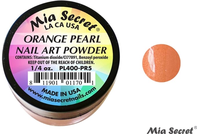 Pearl Acrylpoeder Orange