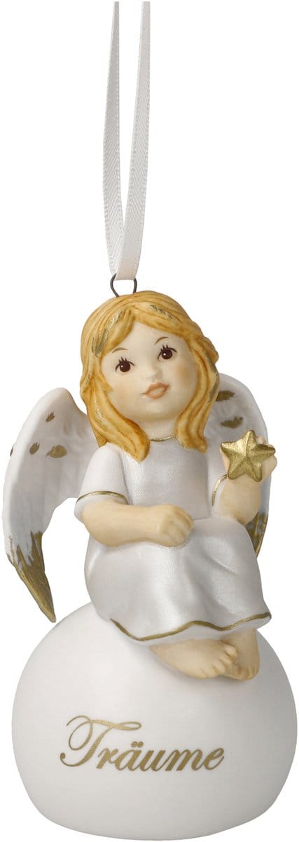 Goebel - Kerst | Kersthanger Engel Bel Dromen | Porselein - 9cm - 2025