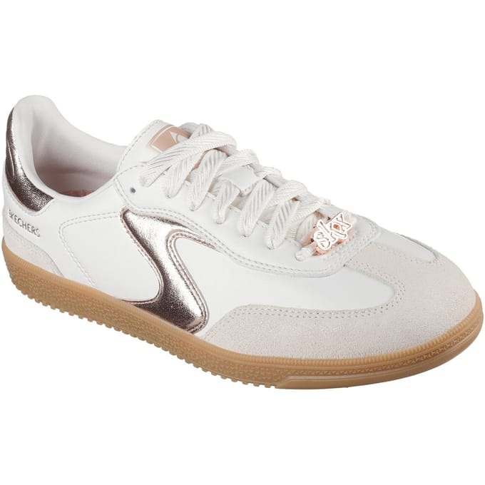 Skechers Hotshot Cool Glow Dames Sneakers Wit/Rozegoud