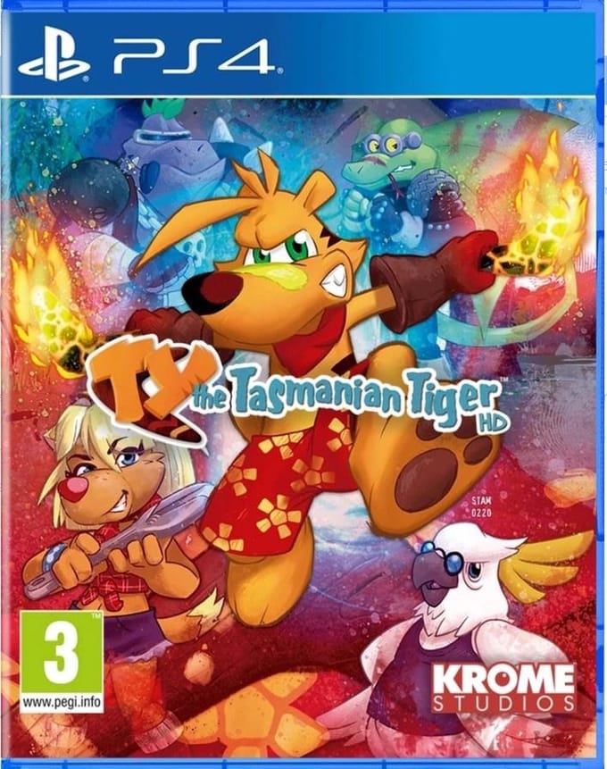 TY de Tasmanian Tiger HD - Sony PlayStation 4 - Platformgame