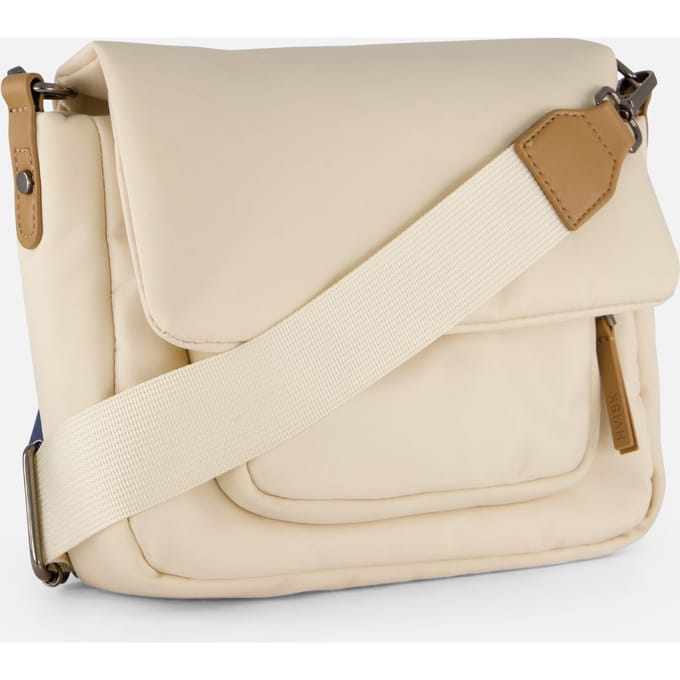 HVISK Hvisk Cayman Pocket Puffer Matte Twill Tas beige