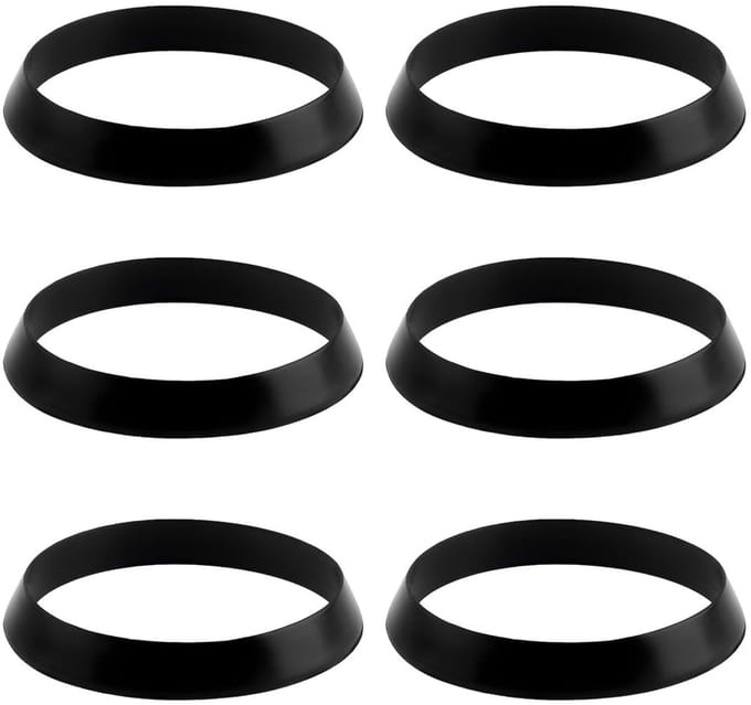 Sink Seal 40 mm - Rubber Sealing Ring Set van 6 voor Keukenafvoer