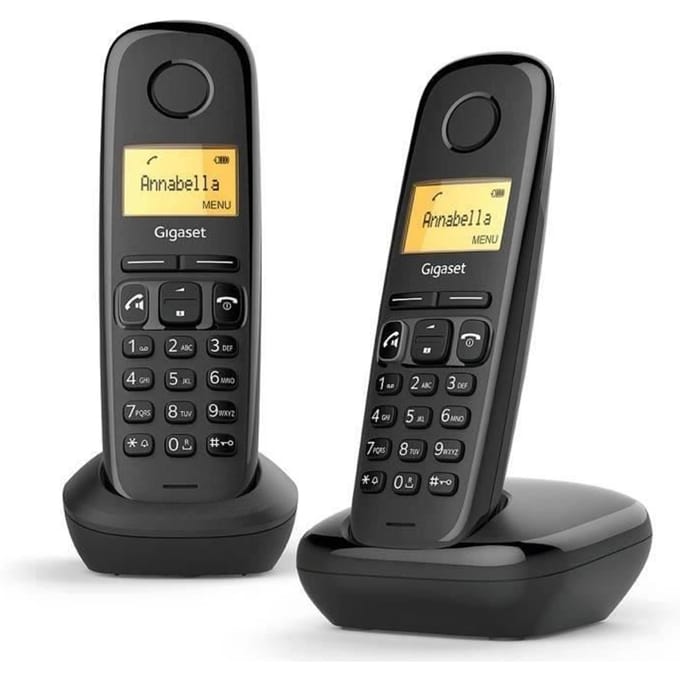 Wireless Phone Gigaset A270 Duo Black