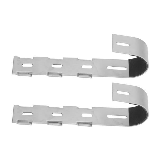 2 STUKS Zonnepaneel Module Houder Balkon RVS Zonnepaneel Montagehaken white