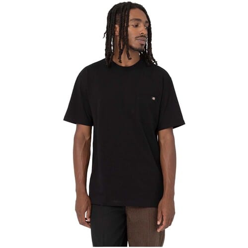 Essential Crew Neck T-Shirt | Relaxed Fit Everyday Wear - Black