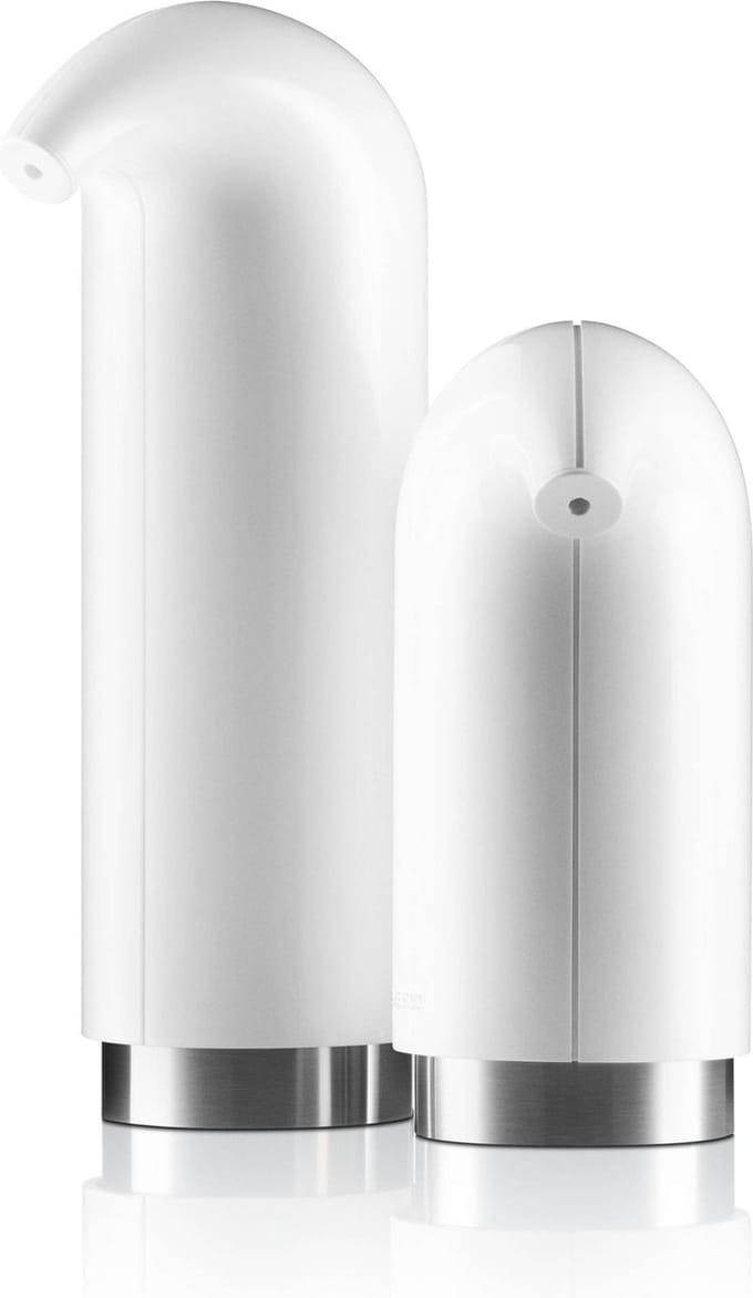 Eva Solo - Zeep- en Lotiondispenser - Wit - Roestvast Staal - Rubber - Kunststof