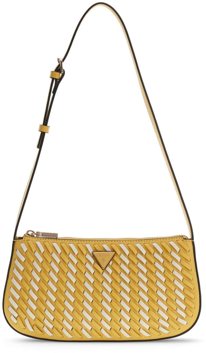GUESS schoudertas Kora Shoulder Bag Honey mosterdgeel