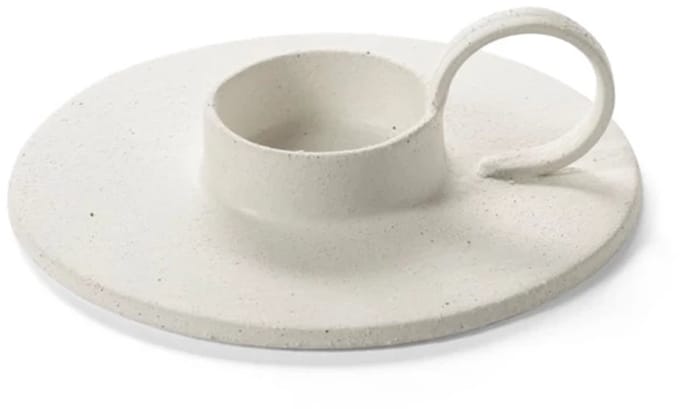 Serax Alex Gabriels Mira kandelaar L D21cm H6.6cm beige