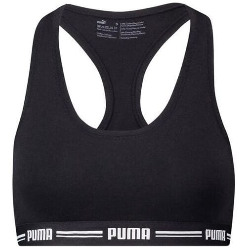 Puma - Iconic Racerback Bra - Racerback Sport Beha - M - Zwart