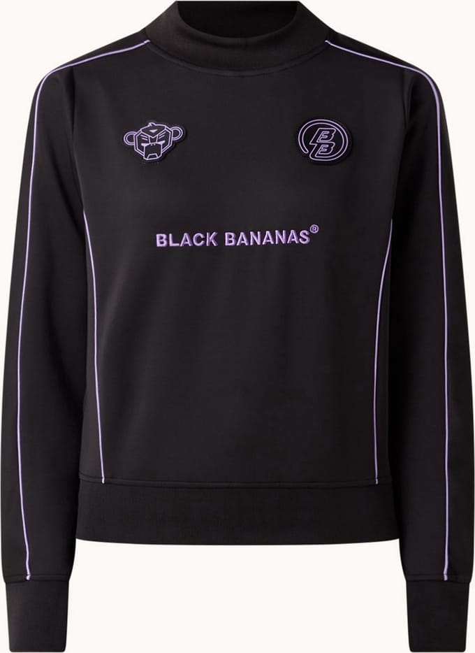 Black Bananas Atari sweater - Zwart - Maat M
