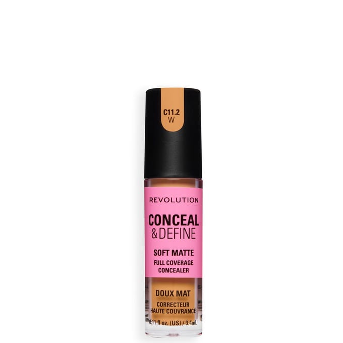 Revolution Conceal and Define Full Coverage Concealer (Various Shades) - C11.2W