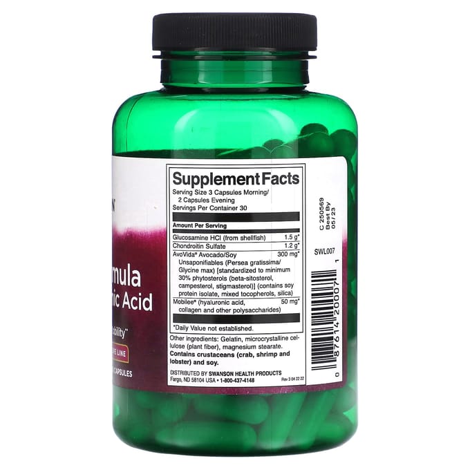 Gewrichtsformule met Hyaluronzuur, 150 Capsules