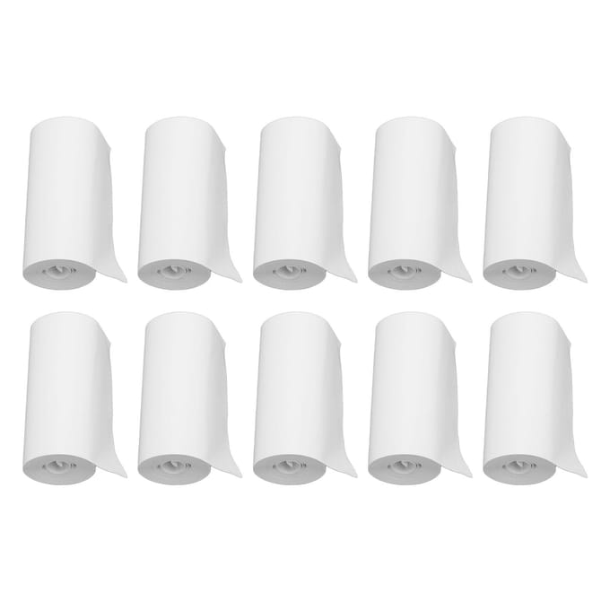 20 stuks thermisch printpapierrollen draagbare navulset print voor camera notities labels 57x25mm white