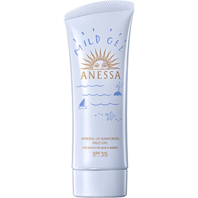 Shiseido - Anessa Mineral UV Sunscreen Mild Gel SPF35 PA+++ - 90g