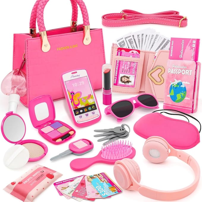 Schattige handtas voor meisjes met accessoires