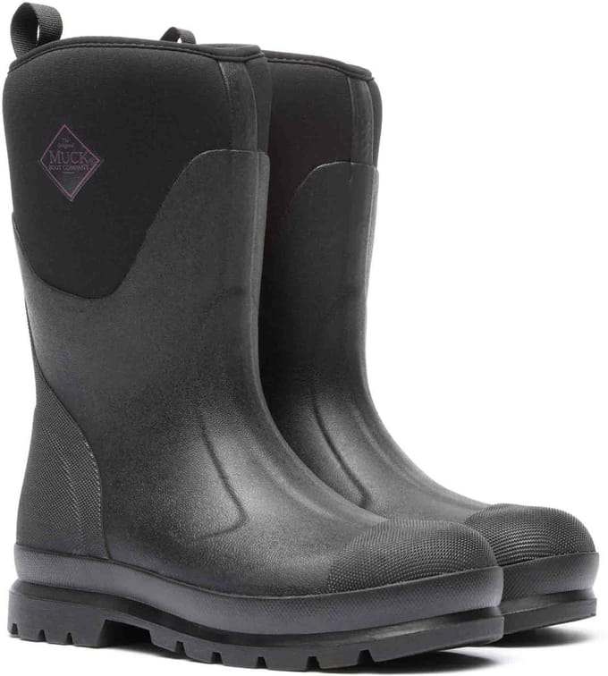 Muck Boot Klassieke Chore Shorts | Zwart - Regenlaarzen - Maat 37 -