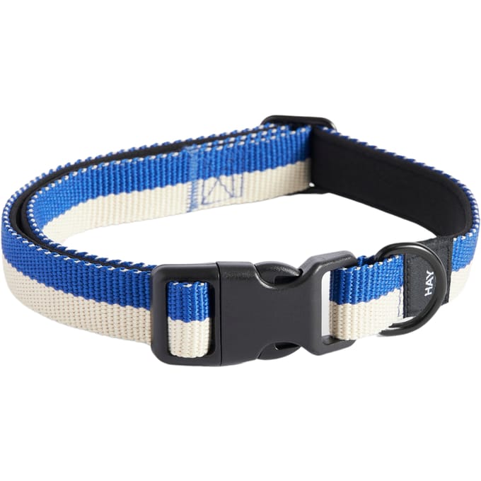 HAY Halsband Dogs Flat - blue/off-white - S/M