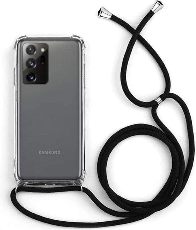 New Age Devi - Hoesje Backcover met koord - Geschikt Voor Samsung Galaxy Note 20 Ultra / Shock-proef