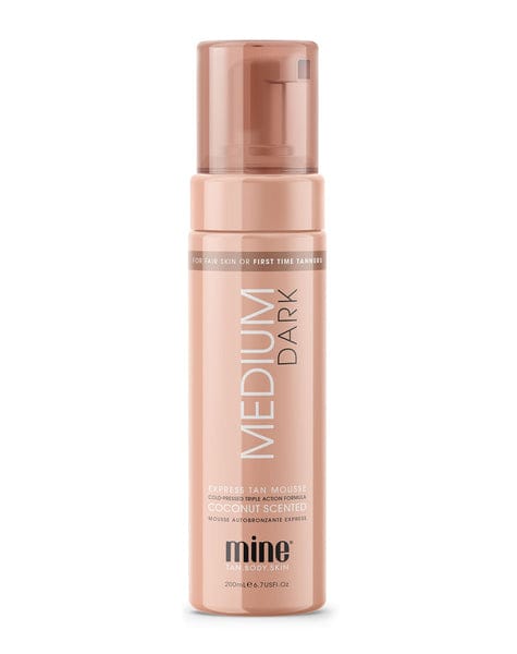 MINETAN Medium Dark Tanning Foam 200ml - zelfbruiningsmousse