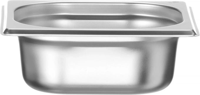 HENDI GN-container 1/6 – Budget Line – 1L – 176x162x65 mm – lichtgewicht roestvrij staal