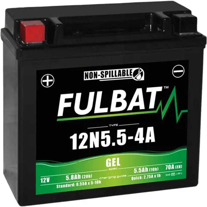 Batterij Fulbat 12N5.5-4A Gel