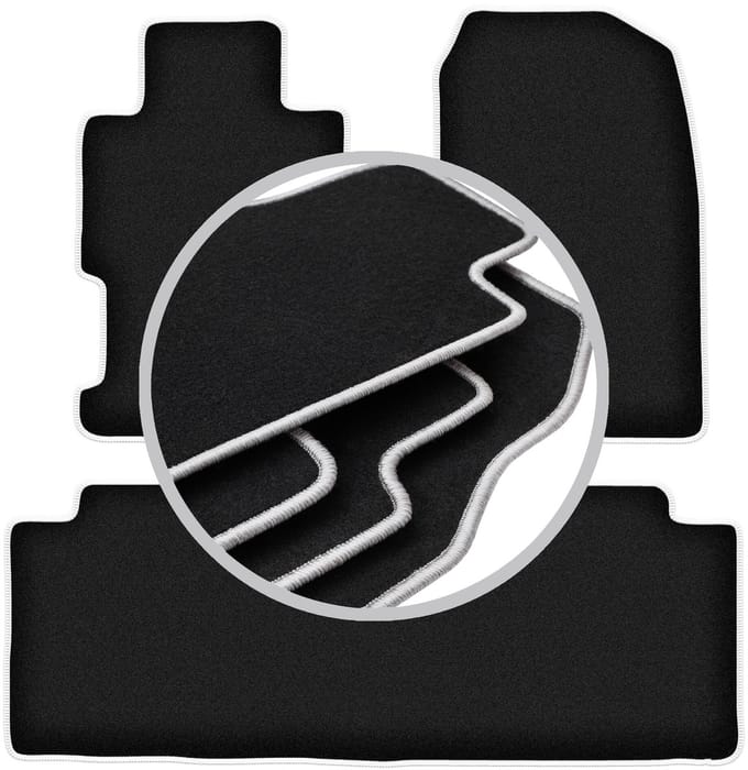 CARLUX-SILVER automatten voor: Honda Civic VII 5-deurs (2001-1007)