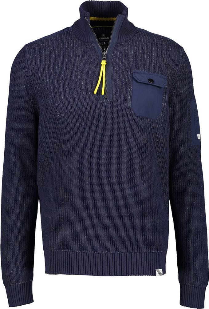 Lerros Lange mouw Trui - 21O5446 478 BOLD NAVY (Maat: M)
