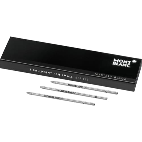 Montblanc vulling voor de meisterstück balpen, kleur mystery black (small)