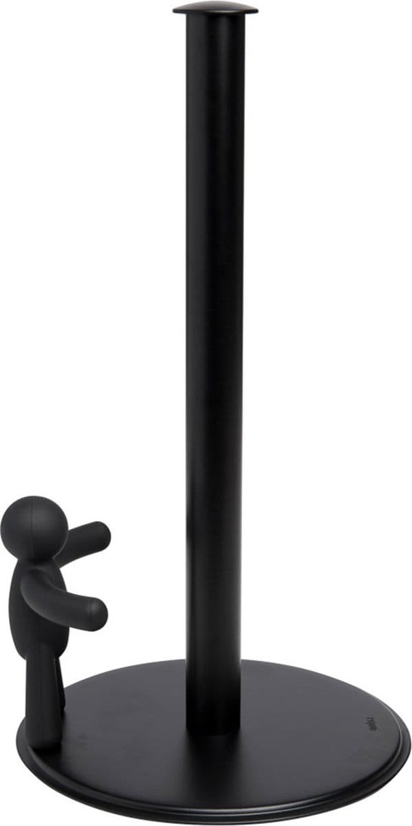 Umbra Buddy Keukenrolhouder - Ø17.8x31.8cm - zwart