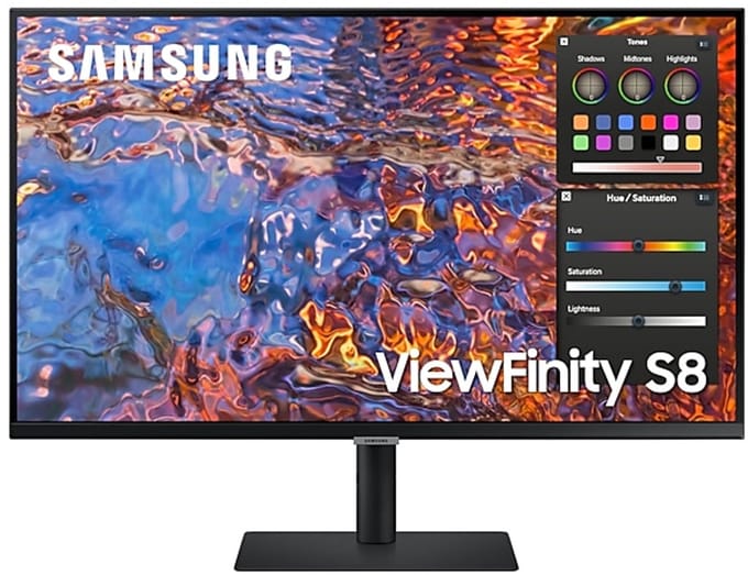 Samsung ViewFinity S8 LS32B800PXU - 4K IPS 60Hz Monitor - 32 Inch