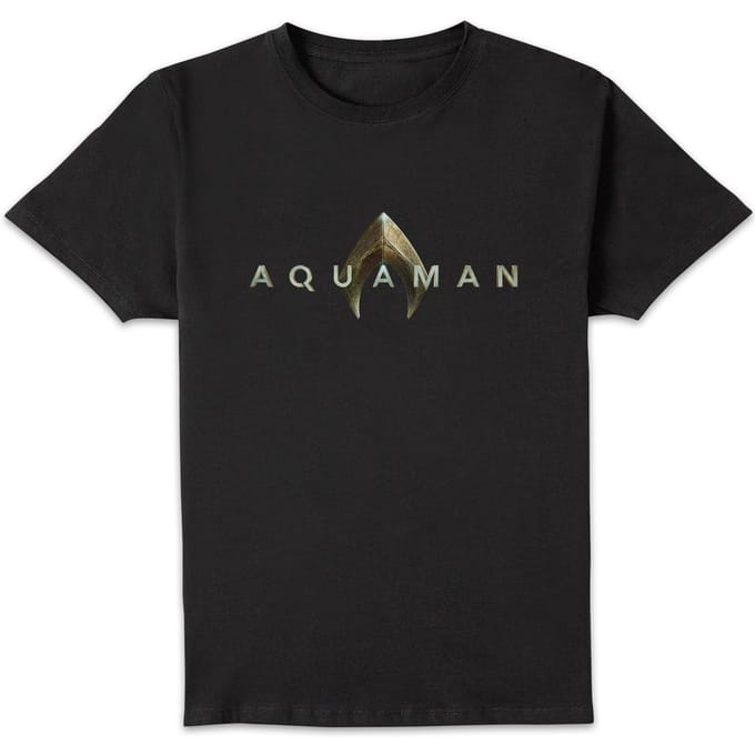 Aquaman Title t-shirt - Zwart - S