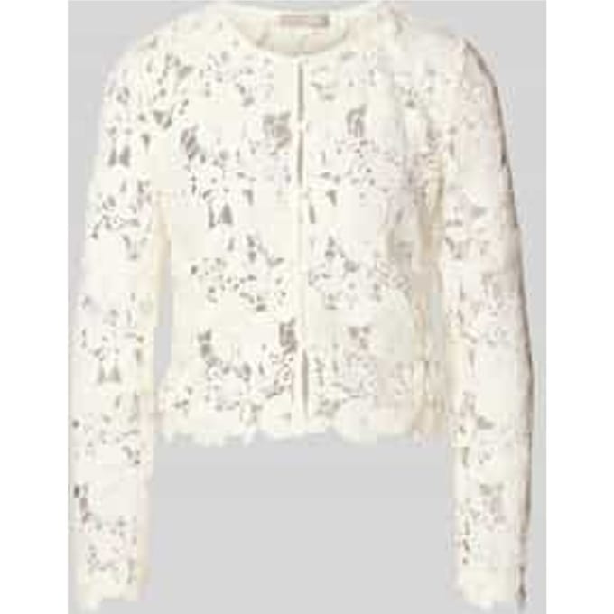 Regular fit Jack van bloemenprint kant