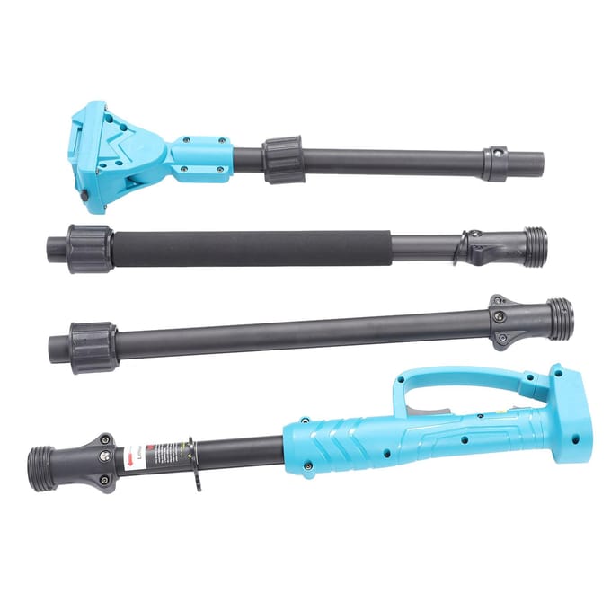 Verlengstok met 4 secties Elektrische snoeischaar Hoge takkenschaar Verlengset voor BL1820 BL1830 BL1840 gray