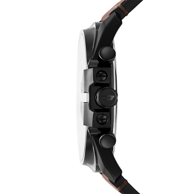 Diesel MEGA CHIEF SLIM Heren Horloge 48 cm - Zwart