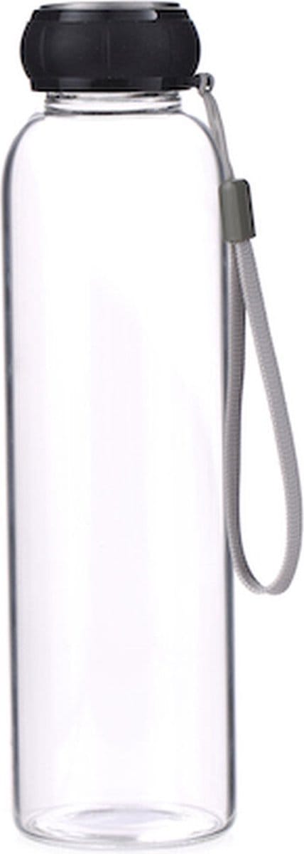 Waterfles Bergner WALKING ANYWHERE Zwart 550 ml