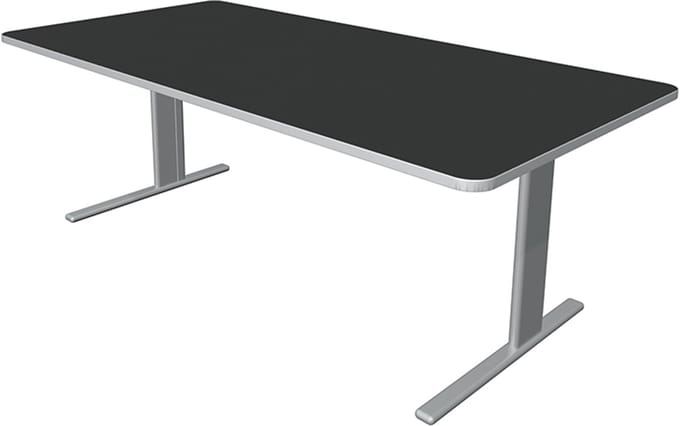 Bureau Unic comfort antraciet 200x100cm