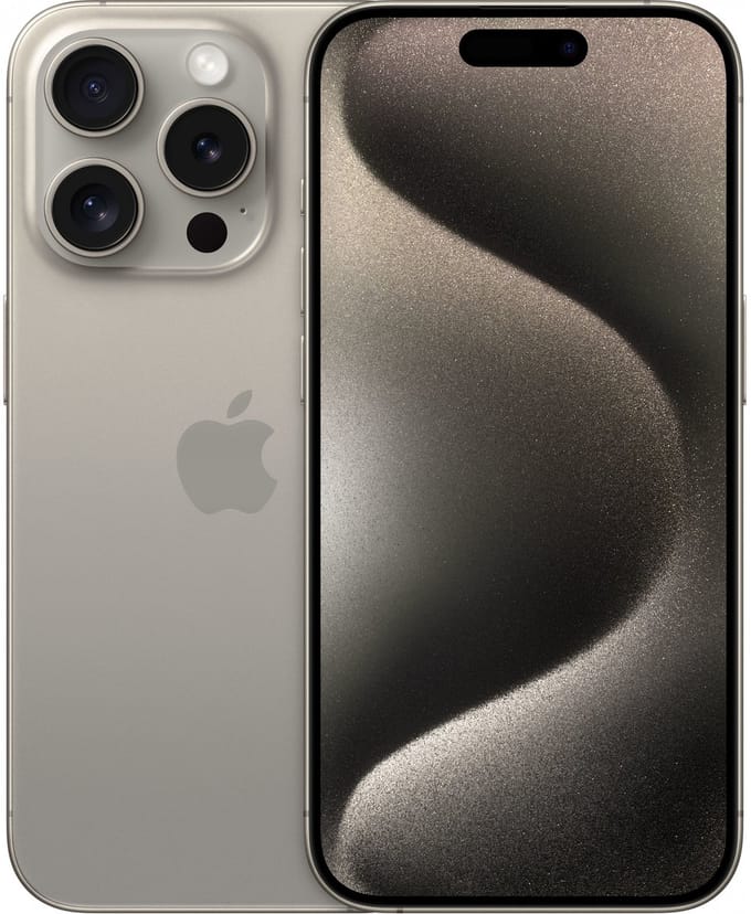 Apple iPhone 15 Pro - 128GB - Naturel Titanium