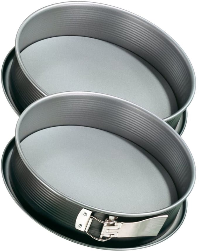 Set van 2 springvormen met scharnier van staal 28 cm Zenker Energy