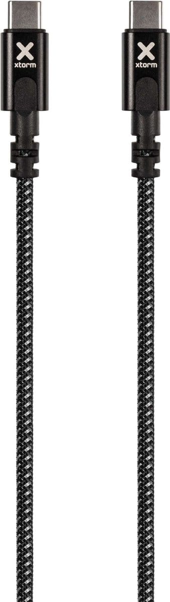 Xtorm / USB-C Power Delivery kabel - 100W - 2 meter - Zwart