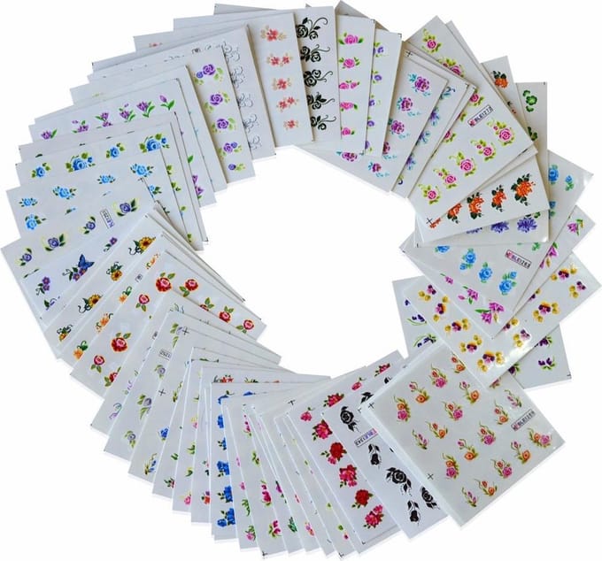 New Age Devi - 50 Vellen - Nagelstickers - Voor een Professionele Look