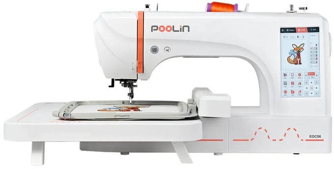 PooLin - EOC06 Embroidery Machine