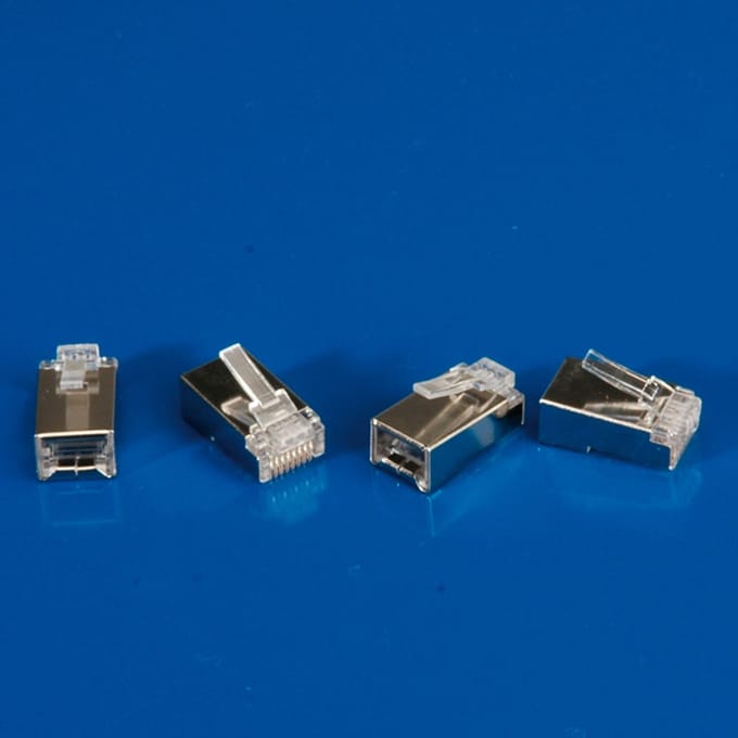 ROLINE Modulaire afgeschermde connector Cat.6 (Class E), 10 St.