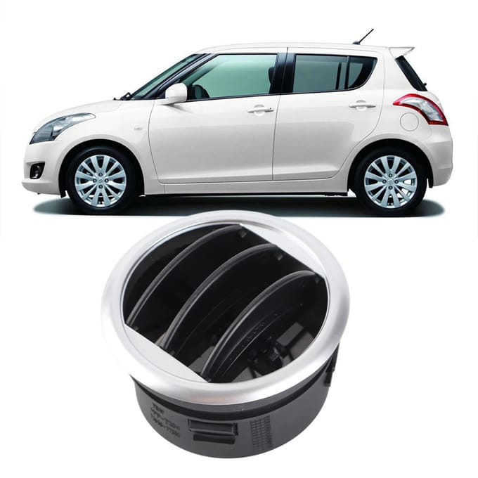 Voiture Auto Climatisation Bouche d'Aération Déflecteur Tableau de Bord pour Suzuki SX4Swift 2005?2013 gray