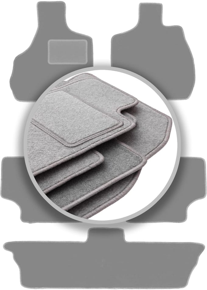 Grijze automatten voor: Chrysler Town&Country IV 7-zits (2000-2008)