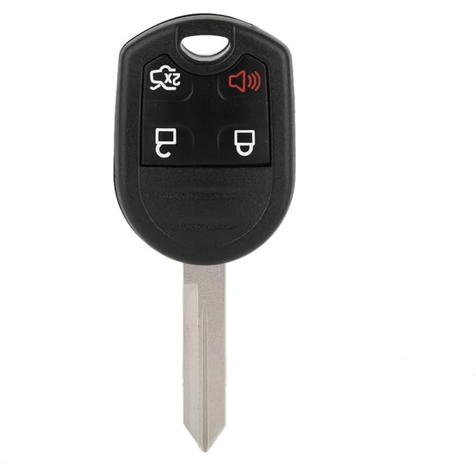 Télécommande d'entrée sans clé Porte-clés de voiture Pour Ford Mustang 2010 2014 black