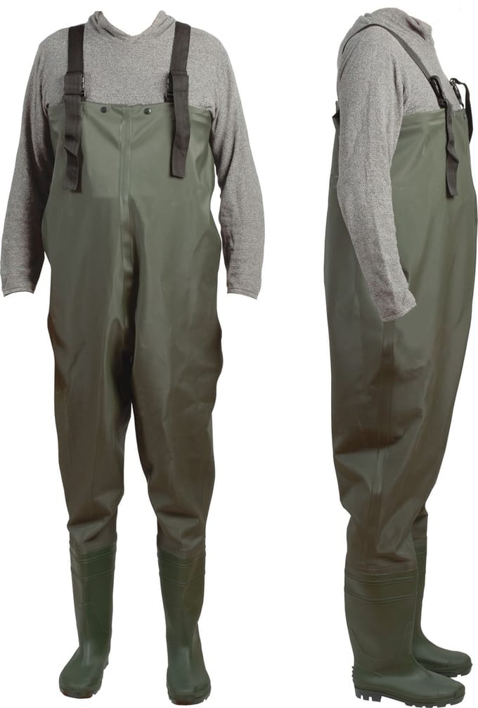 Zebco Green PVC Wader Size 40-41